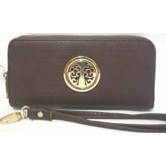 0133 Fashion Double Zipper Wallet