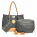 6139 2in1 Turnlock Style Tote Bag